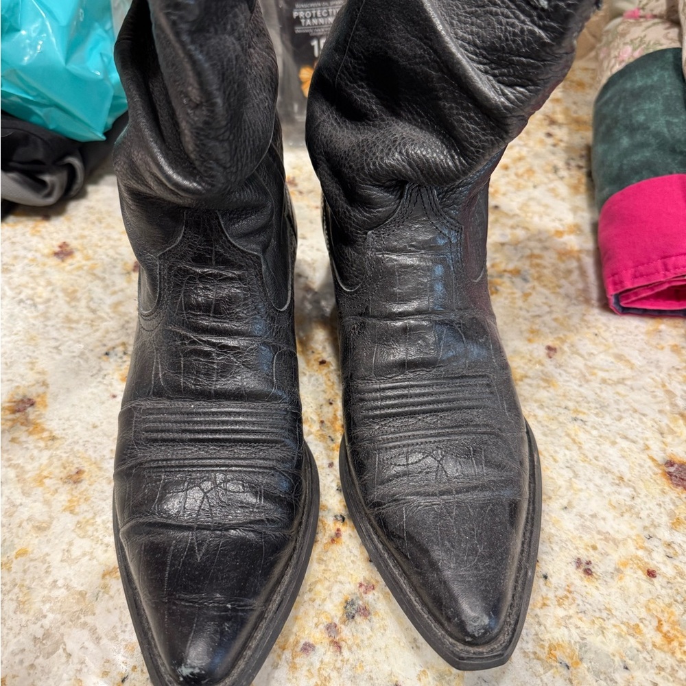 Ariat Black Leather Women's Boots